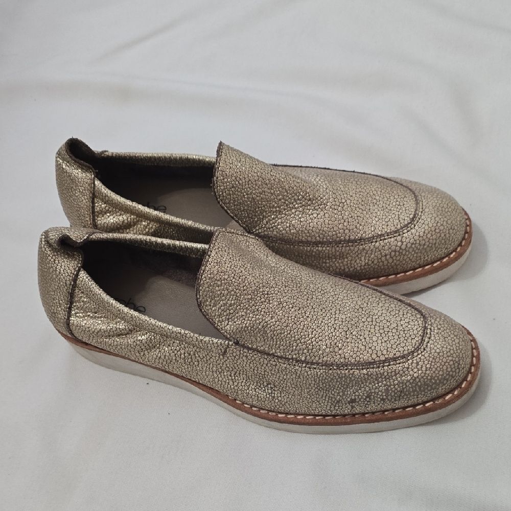 Arche Metallic Gold Loafers 9.5 (See Measurements)